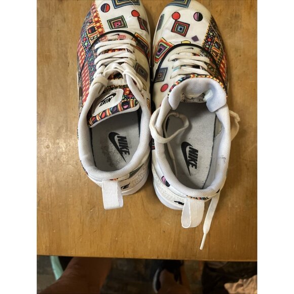 NIKE AIR MAX THEA LIBERTY OF LONDON WOMEN SIZE 6 Sneakers Shoes Colorful Unique - Picture 9 of 9